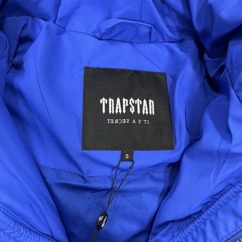 Trapstar Decoded 2.0 Dazzling Blue Puffer Jacket