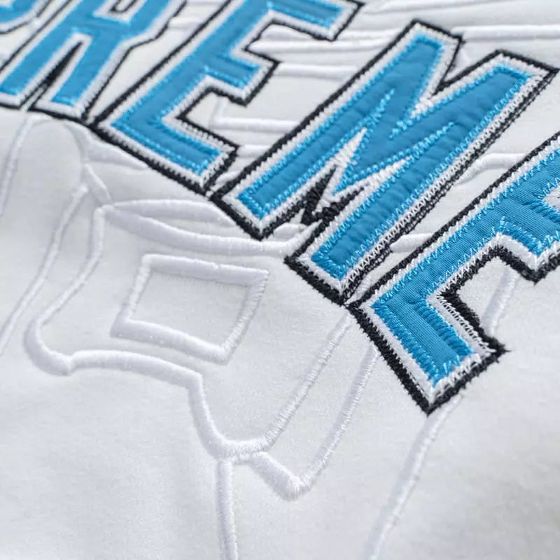 Supreme Kanji Logo White Sweatshirt