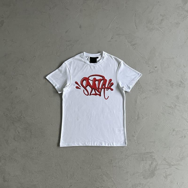 T-Shirt Synaworld 'Syna Logo' White/Red