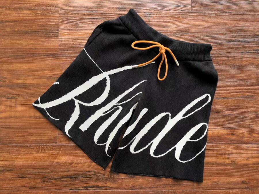 Rhude Knit Logo Shorts