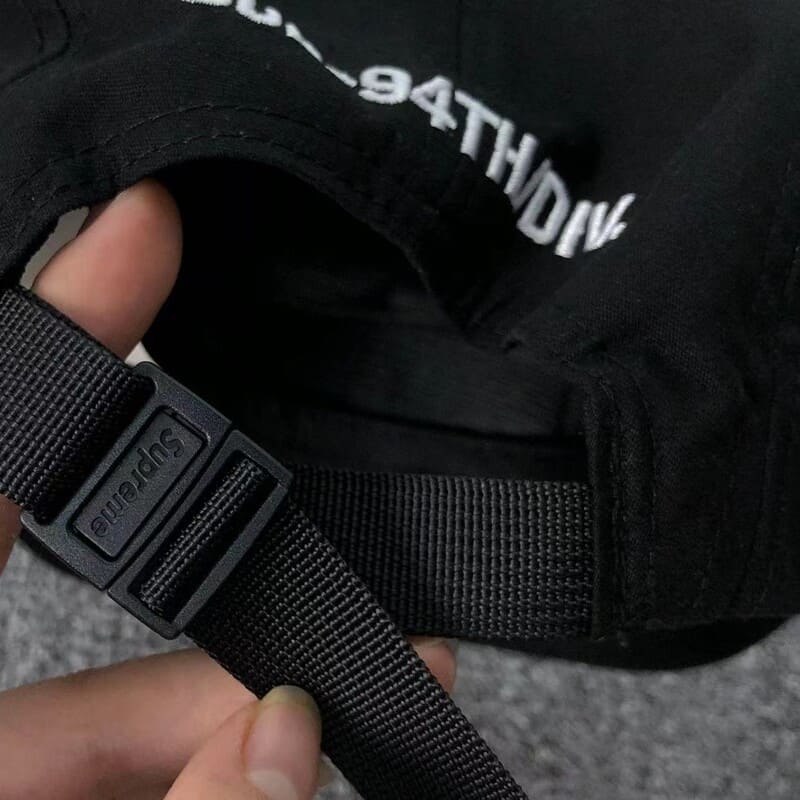 Supreme Military Camp Black Cap Sup-94th