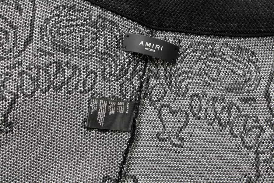 Amiri Bandana B-Ball Sweatpants 'BlackGrey'