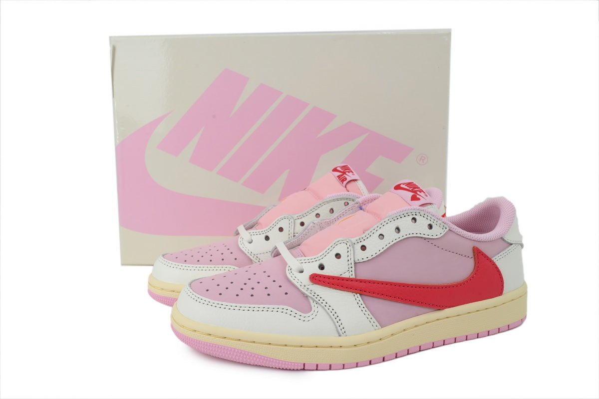Travis Scott x Air Jordan 1 Low Red Low Hook