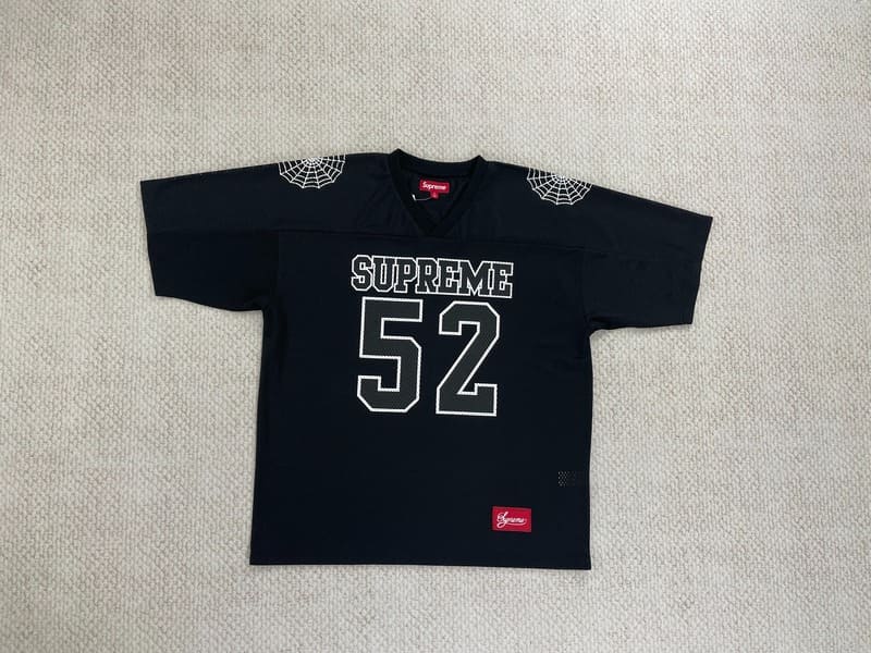 Supreme Spiderweb Football Jersey