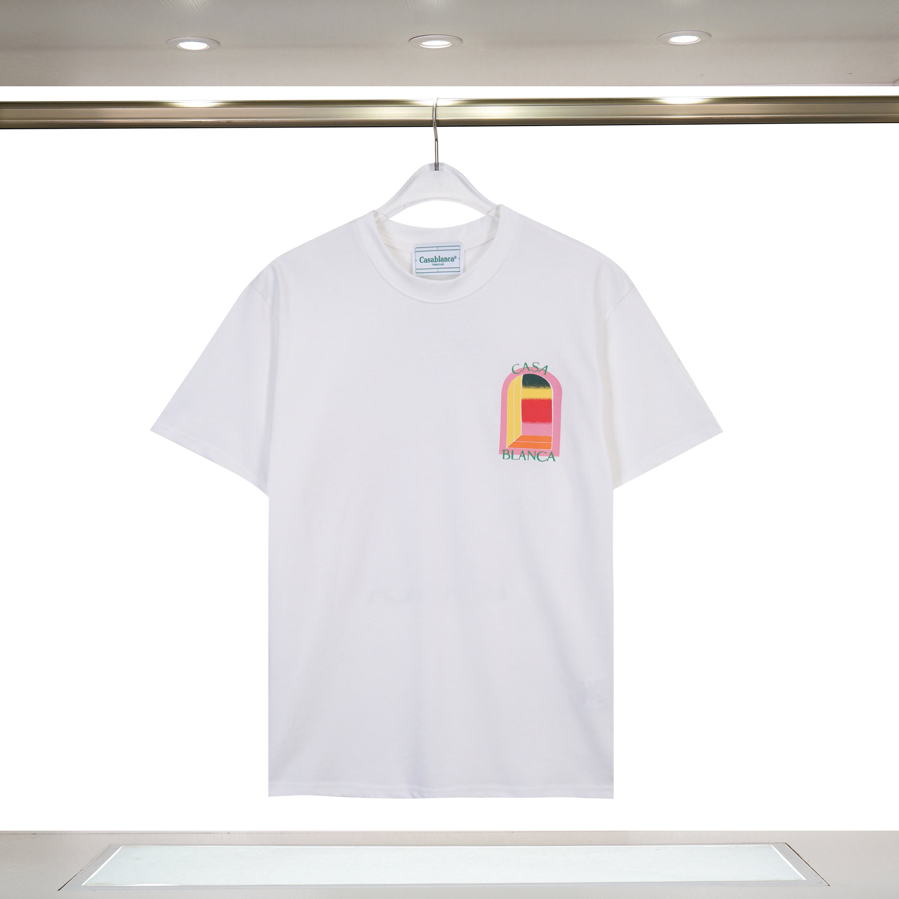 Camiseta Casablanca Gradient Arch Logo Printed White