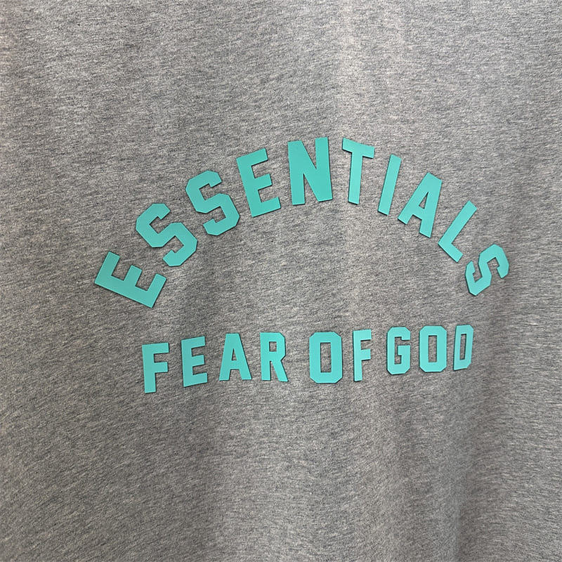 Fear Of God Essentials Heavy Jersey Grey T-Shirt