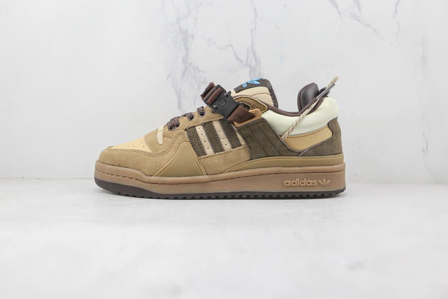 Bad Bunny x Adidas Forum Buckle Low Coffee
