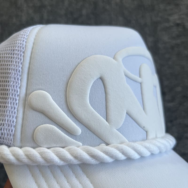 SynaWorld White Trucker Cap