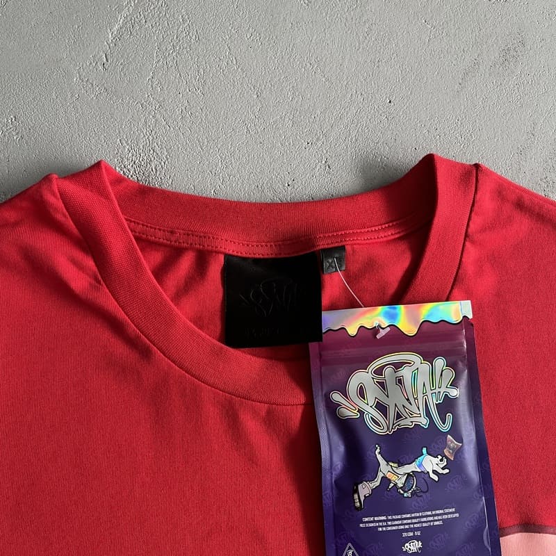 Synaworld Red Shorts Set