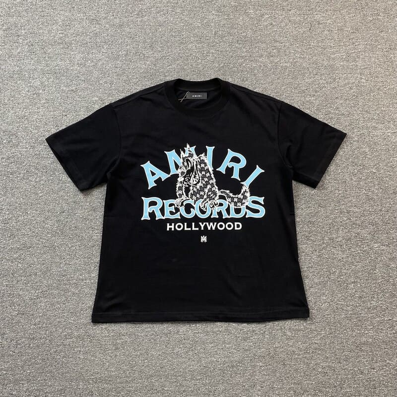 Amiri Records Wolf T-shirt