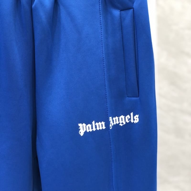 Palm Angels Logo Tracksuit Royal Blue Set