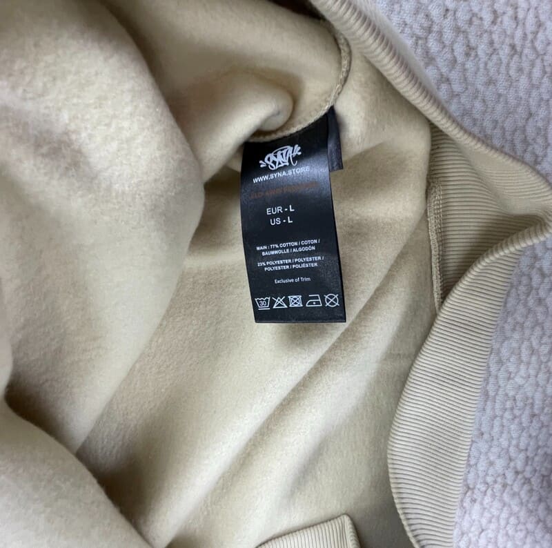 Synaworld Pipe Hoodie & Shorts Set Beige