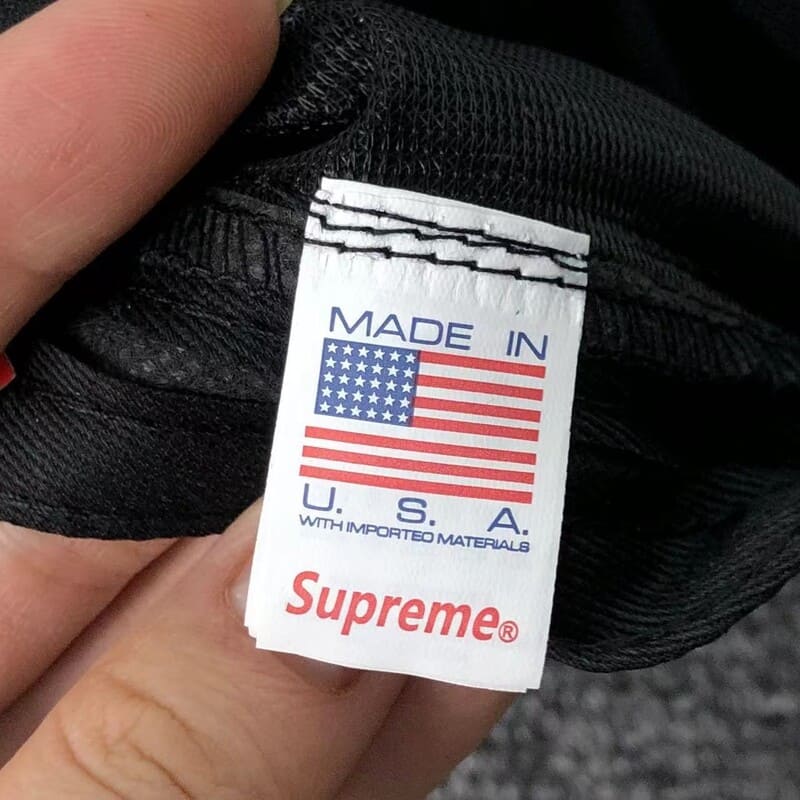 Supreme Military Camp Black Cap Sup-94th