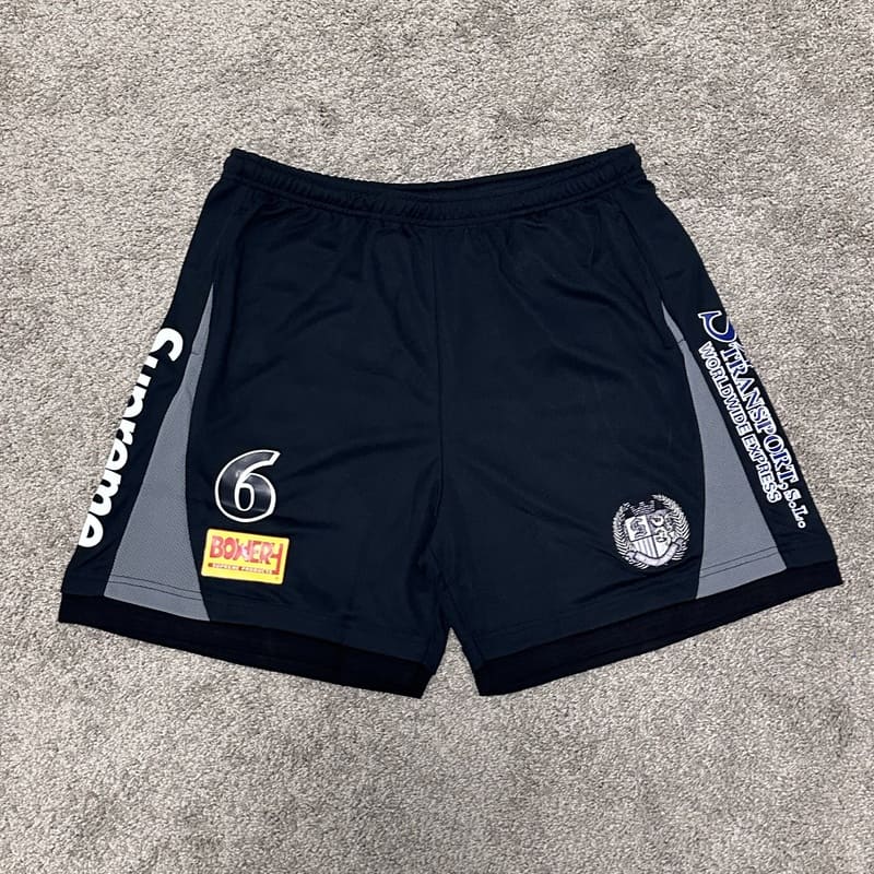 Supreme Hooded Soccer Set Black