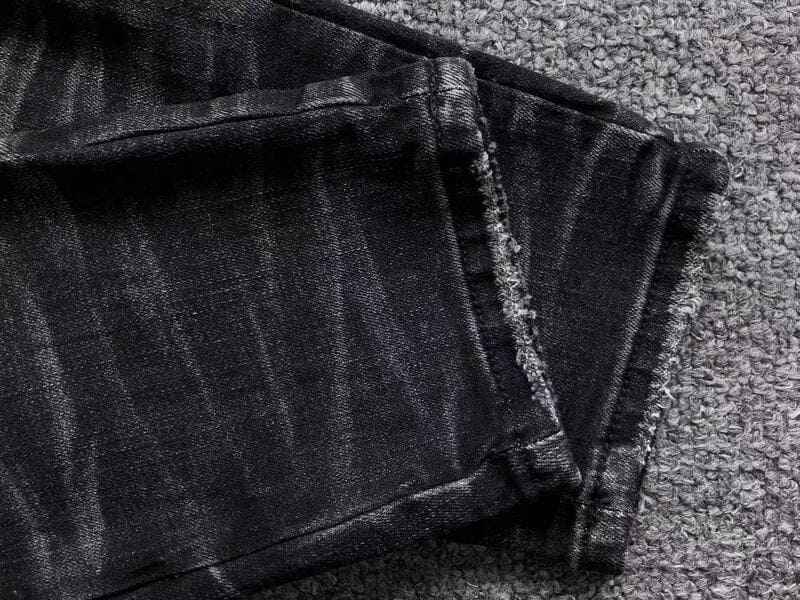 Amiri Black Patch Jeans