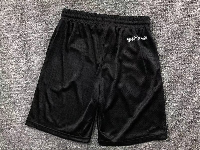 Chrome Hearts Sports Varsity Black Shorts