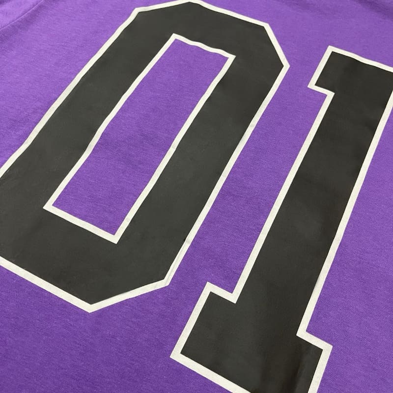 Balenciaga Basketball Series Purple T-Shirt