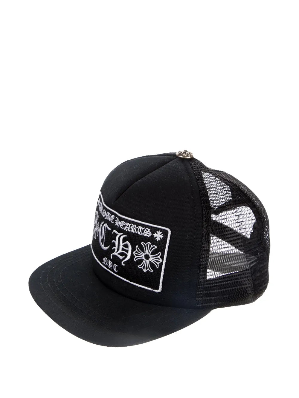 Boné Chrome Hearts CH New York City Trucker Preto