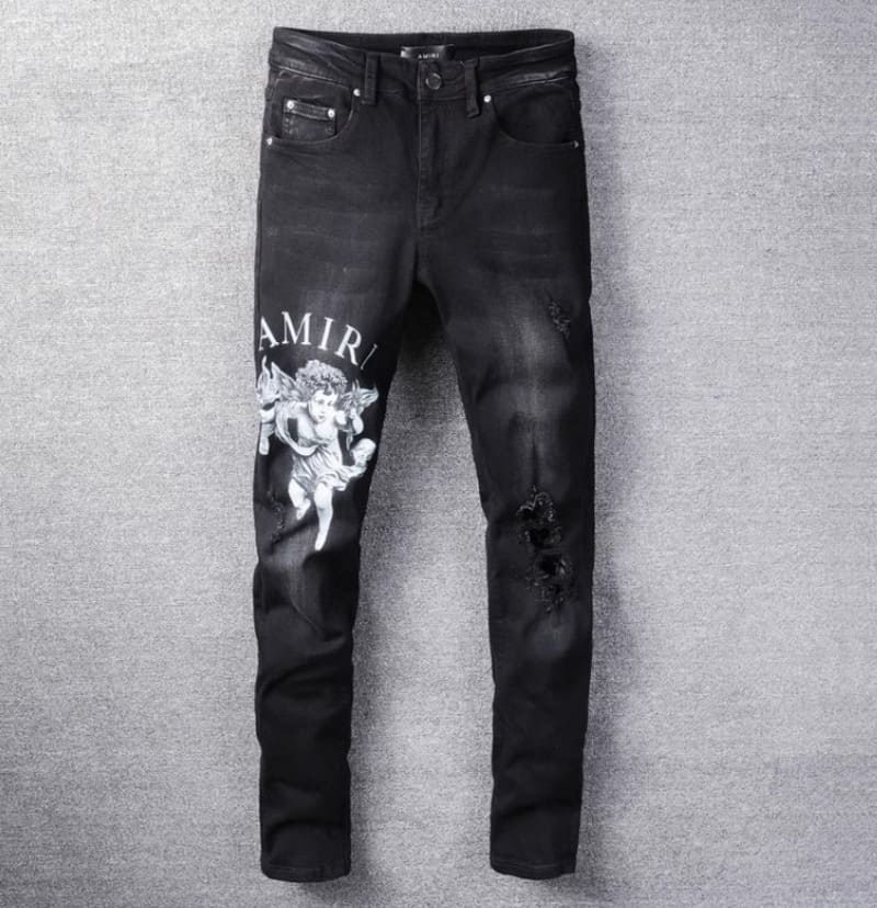 AMIRI Angel Black Jeans