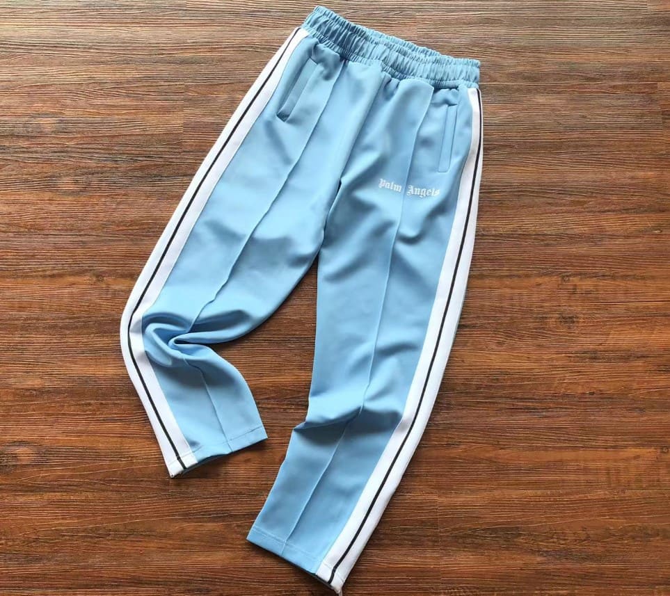 Palm Angels Track Pants Light Blue