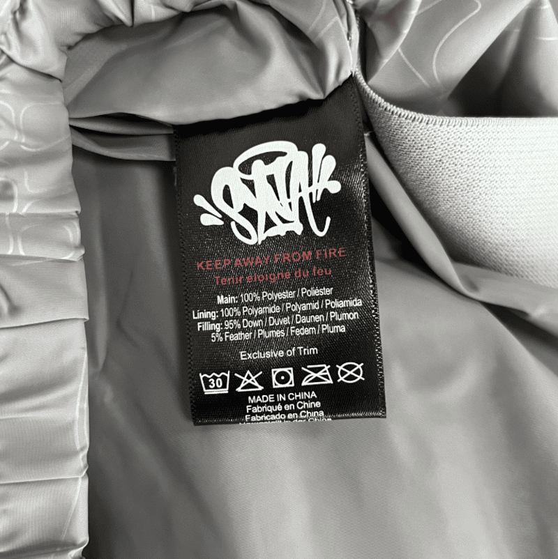 Synaworld Grey Puffer Jacket