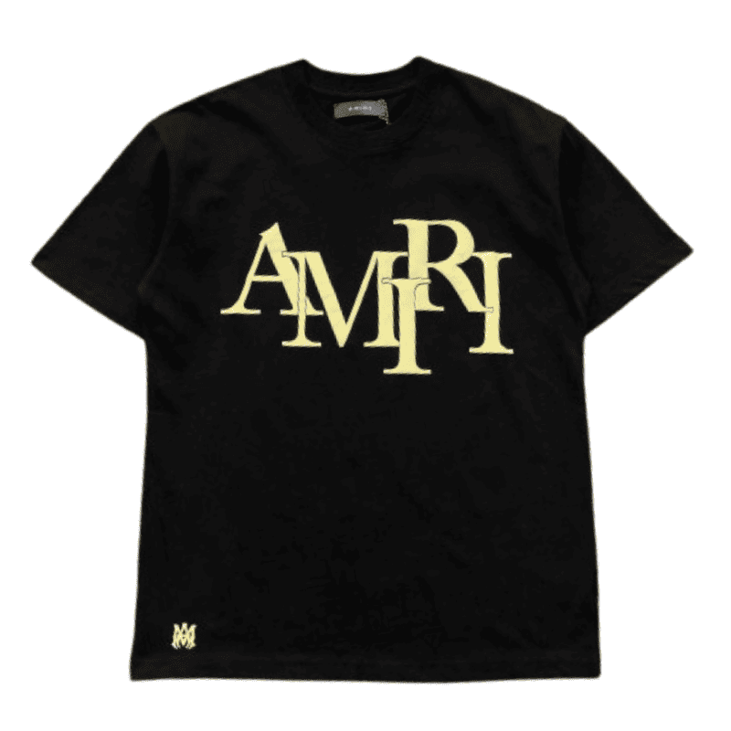 Amiri Staggered Logo T-shirt