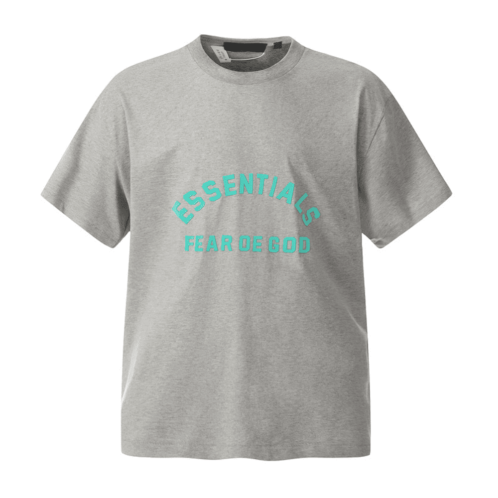 Fear Of God Essentials Heavy Jersey Grey T-Shirt