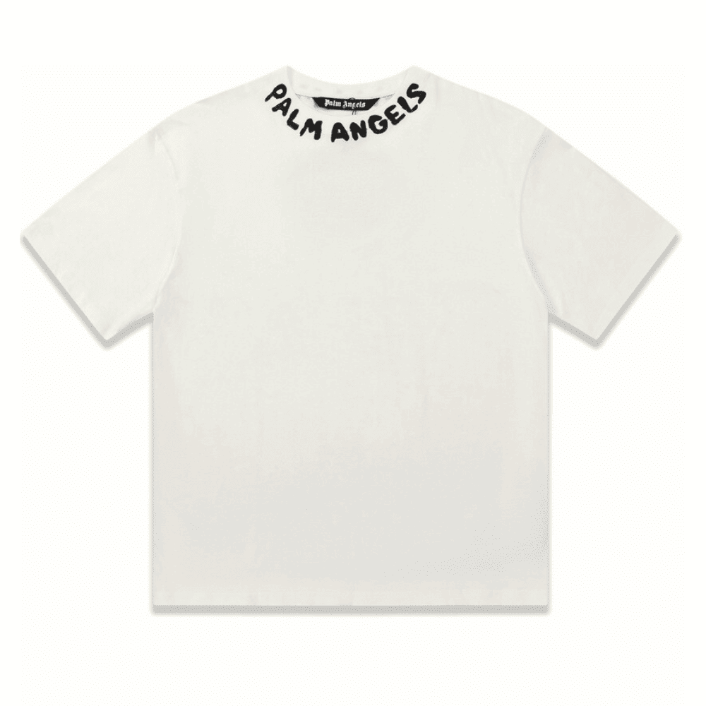 Palm Angels Miami White Cream T-Shirt