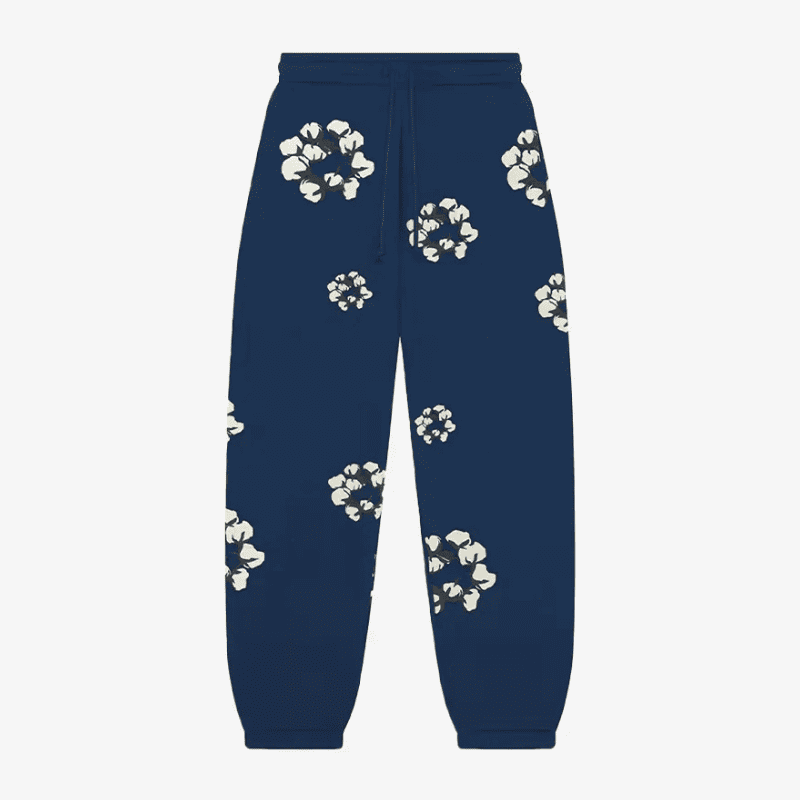 Denim Tears Wreath x CPFM Navy Blue Jeans