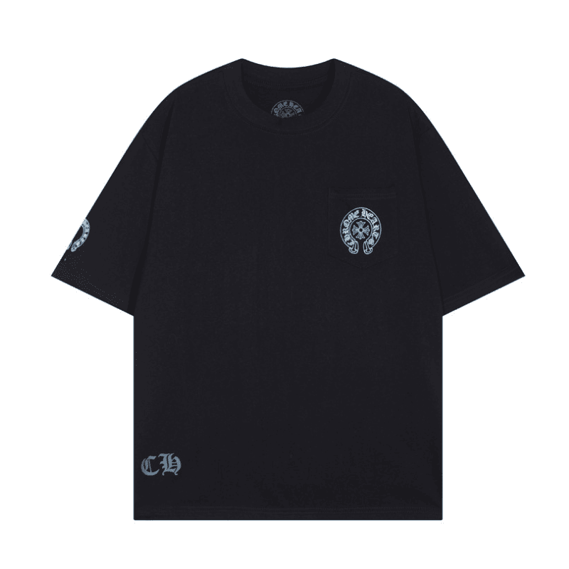 Chrome Hearts Triple Cross Logo T-shirt Black