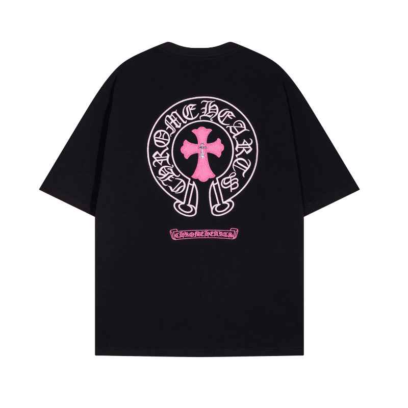 Chrome Hearts Pink Cross T-Shirt
