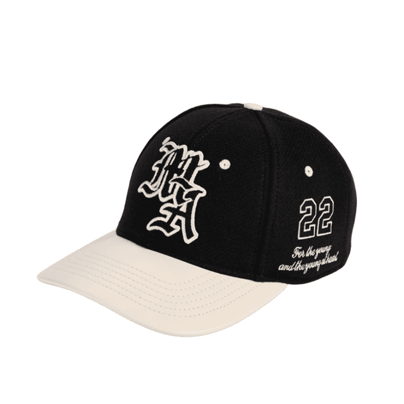 Amiri Spirit AM Logo Black Cap