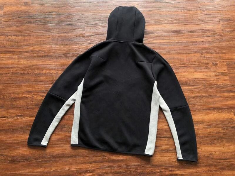 Nike Tech Fleece Jacket Black and Gray