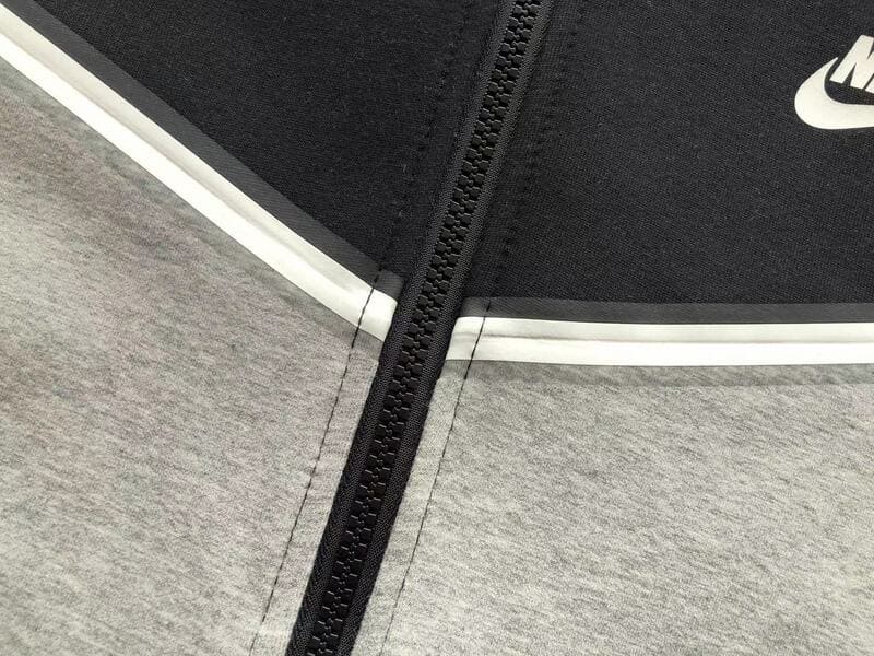 Nike Tech Fleece Jacket Black and Gray