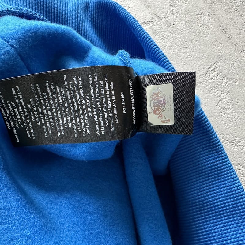Team Syna Hood Twinset Blue Set