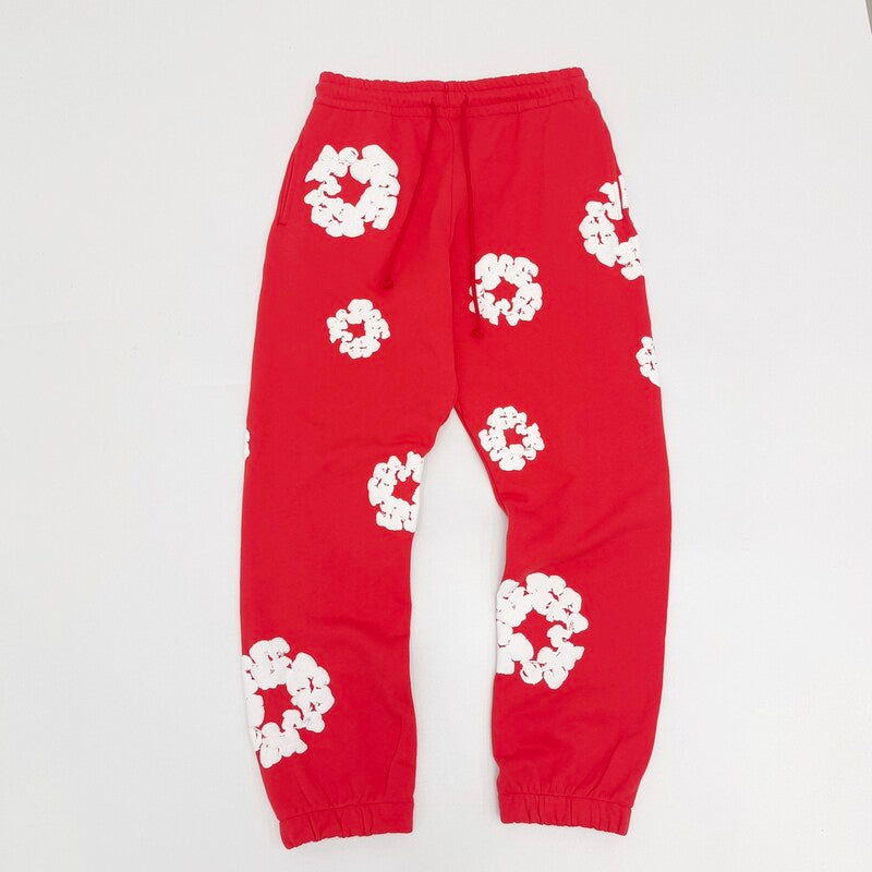 Denim Tears The Cotton Wreath Red Jeans