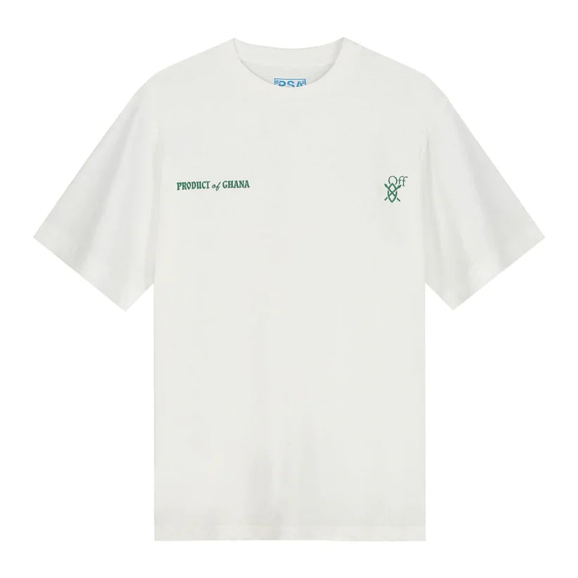 Off-White x Daily Paper x Surf Ghana White T-Shirt