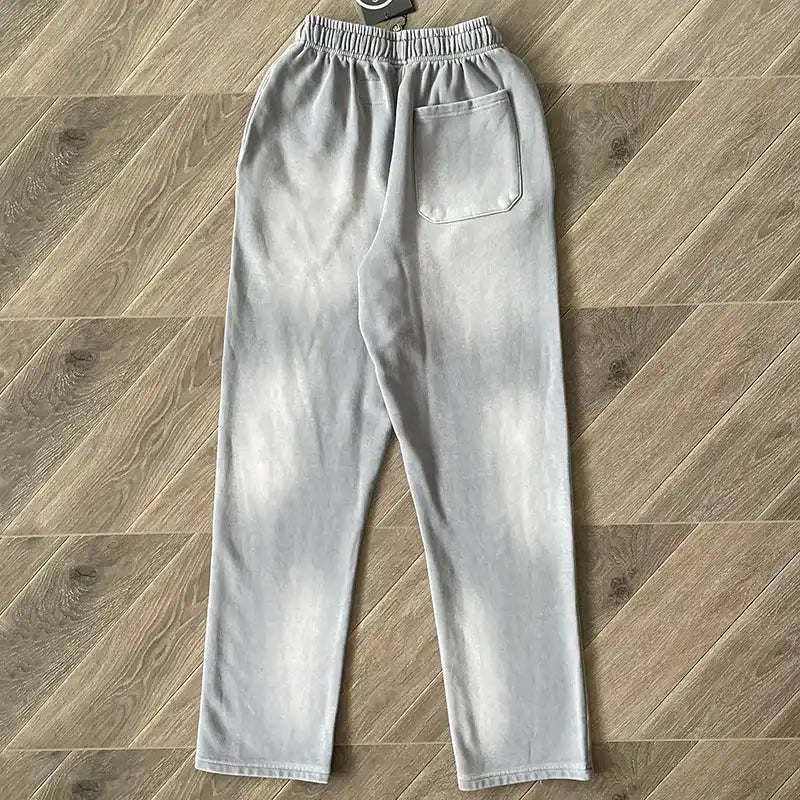 Hellstar Grey Future Flame Grey/Green Trousers
