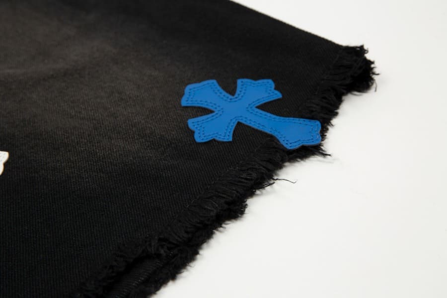Chrome Hearts Colours Cross Bermuda Jeans