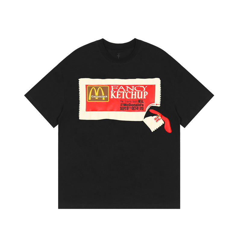 Travis Scott x McDonald's Fancy Ketchup T-Shirt