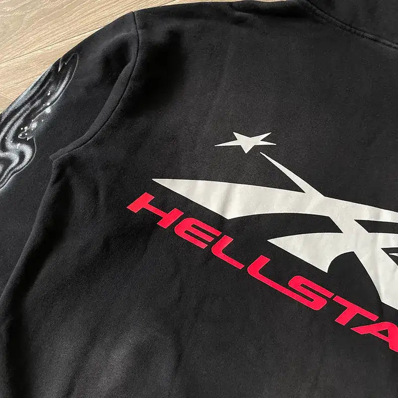 Hellstar Airbrushed Skull Sweatshirt