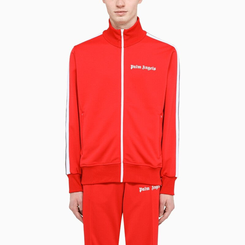 Palm Angels Logo Tracksuit Red