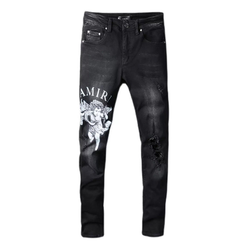 AMIRI Angel Black Jeans