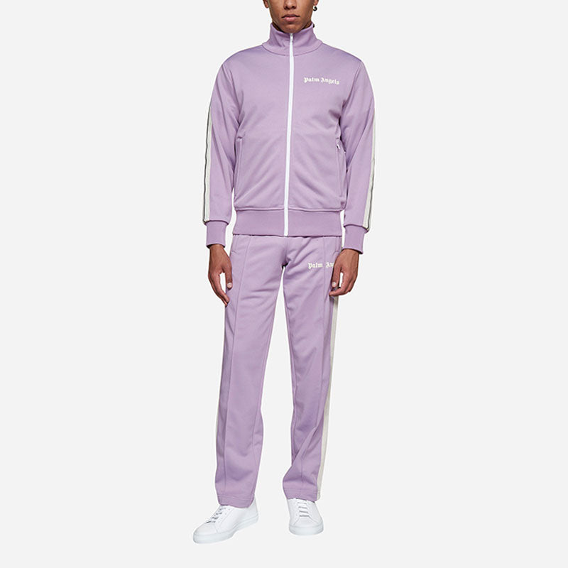 Palm Angels Logo Tracksuit Lilac Set