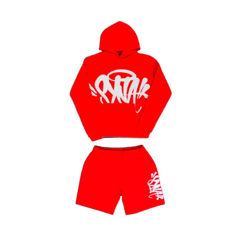 Team Syna Hood Twinset Red