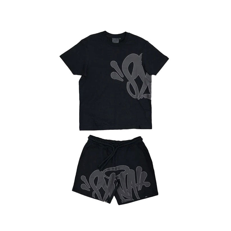 Synaworld Black/Grey Shorts Set