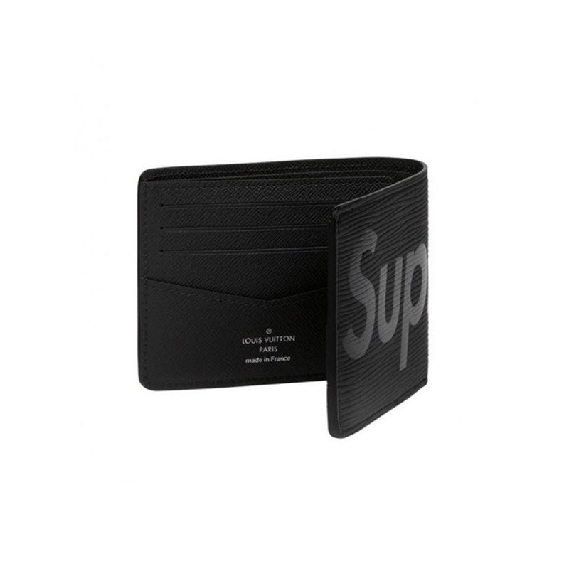 Supreme x Louis Vuitton Black Wallet