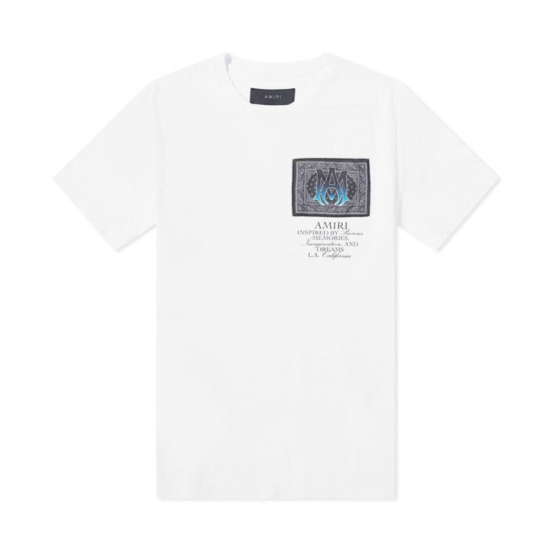 Amiri Ma Bandana White T-Shirt