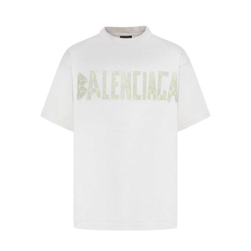 Balenciaga Tape Type T-Shirt White