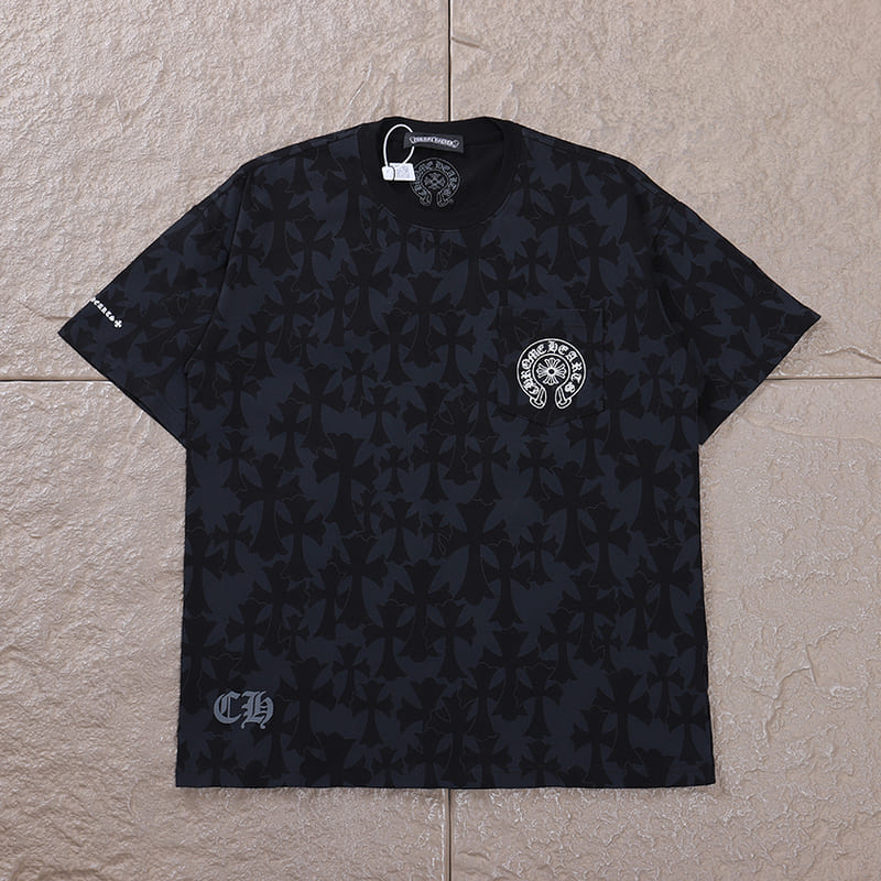 Chrome Hearts Black Cross T-Shirt